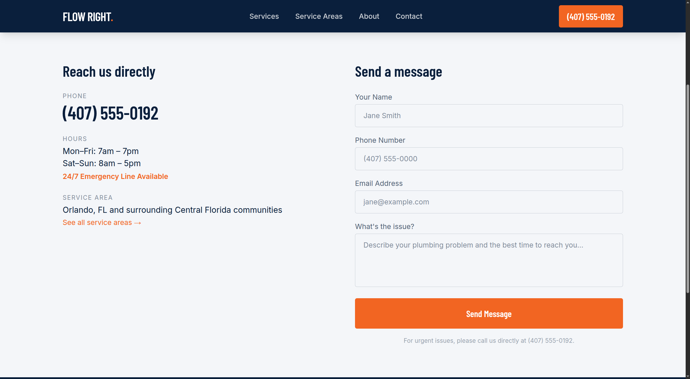 Flow Right Plumbing — screenshot 4