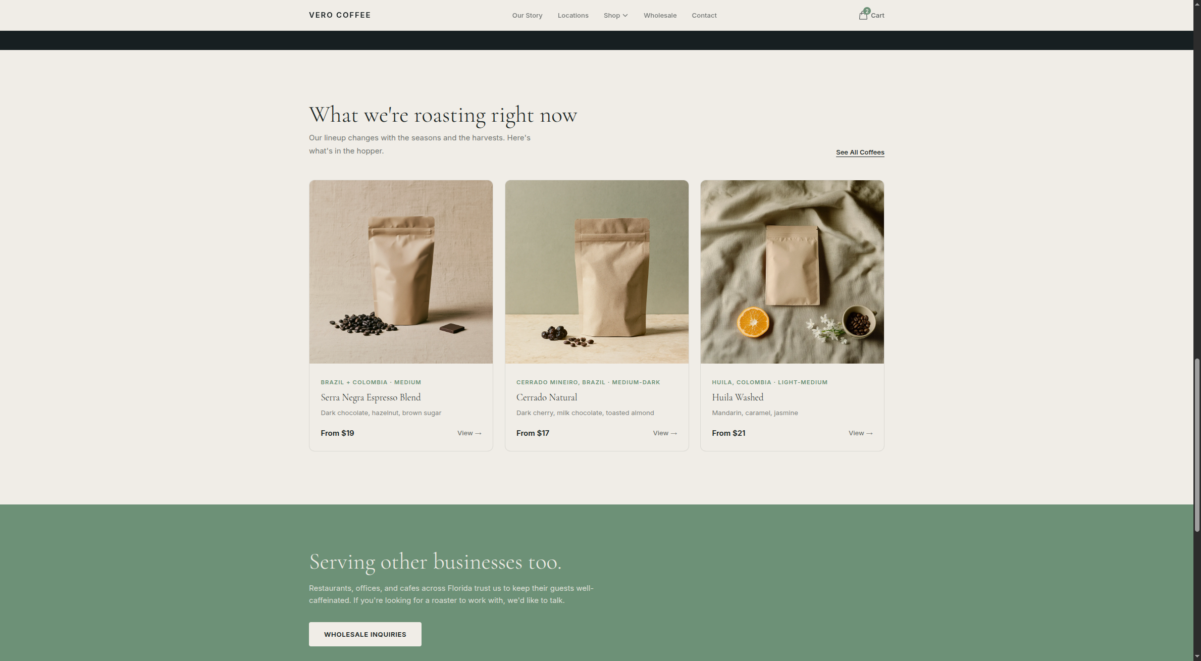 Vero Coffee — screenshot 3